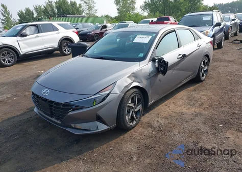 2023 Hyundai Elantra Limited z USA, uszkodzony, nr VIN KMHLN4AJ2PU051351
